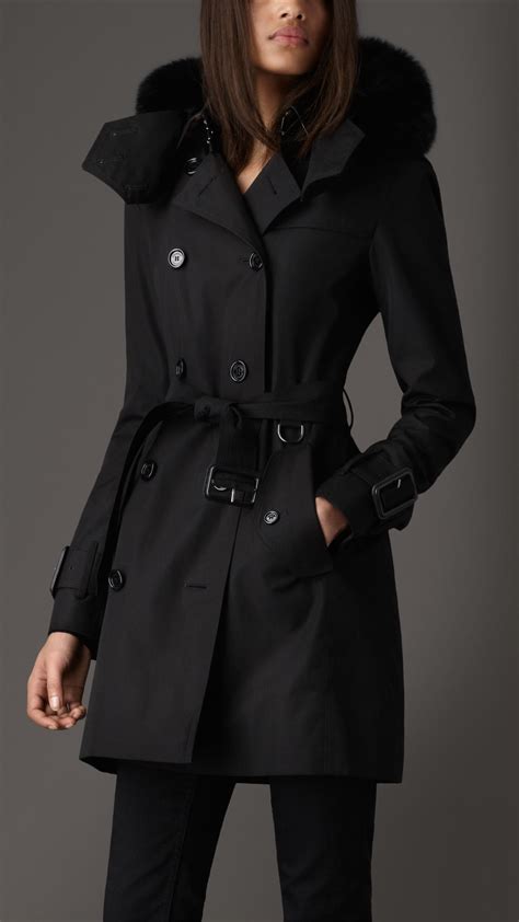 burberry women's car coats|Burberry black trench coat women's.